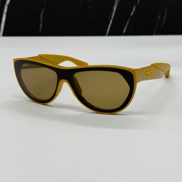 NEW BV1234S 003 BOTTEGA VENETA YELLOW BROW UNISEX SUNGLASSES main image 7